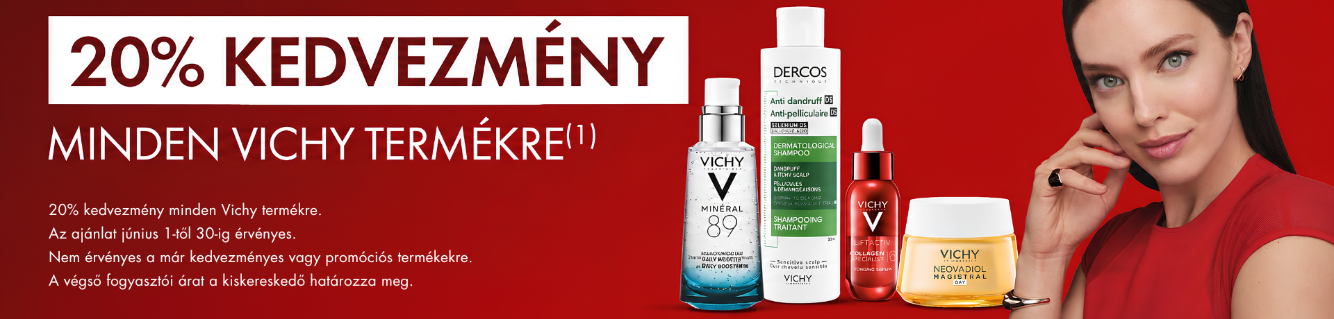 Vichy termékek 20% - 2026.06.01-2026.06.30 Vichy termékek 20% - 2026.06.01-2026.06.30