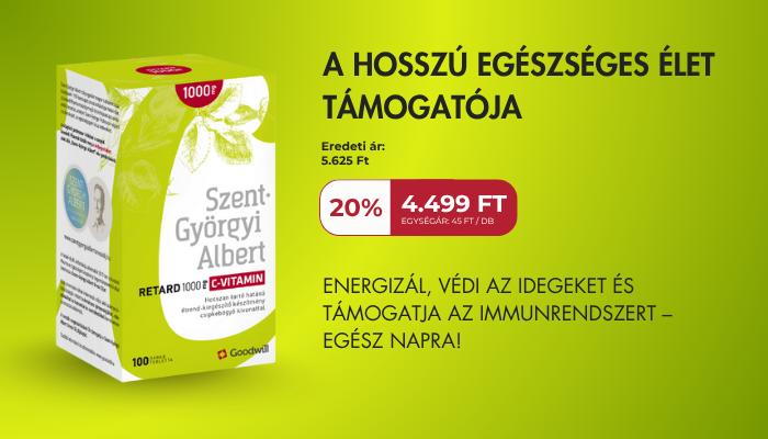 Szent-Györgyi Albert C-vitamin 1000 mg retard Szent-Györgyi Albert C-vitamin 1000 mg retard