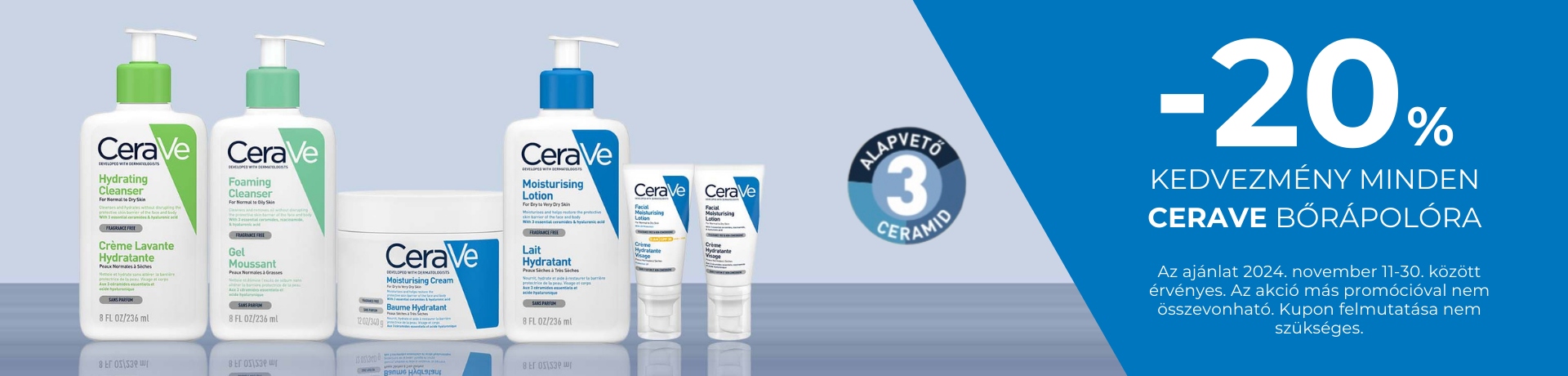 Cerave 20% kedvezmny