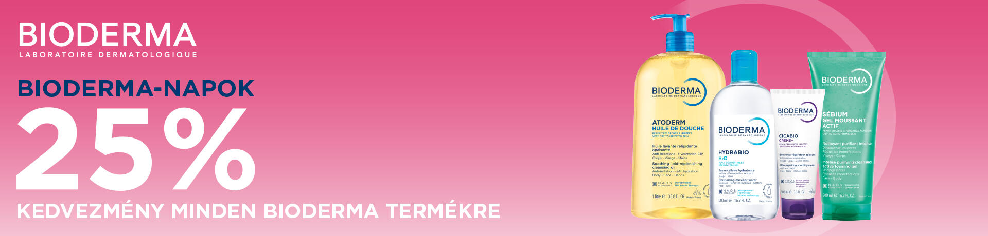 Biopderma napok Április 10-20 Biopderma napok Április 10-20