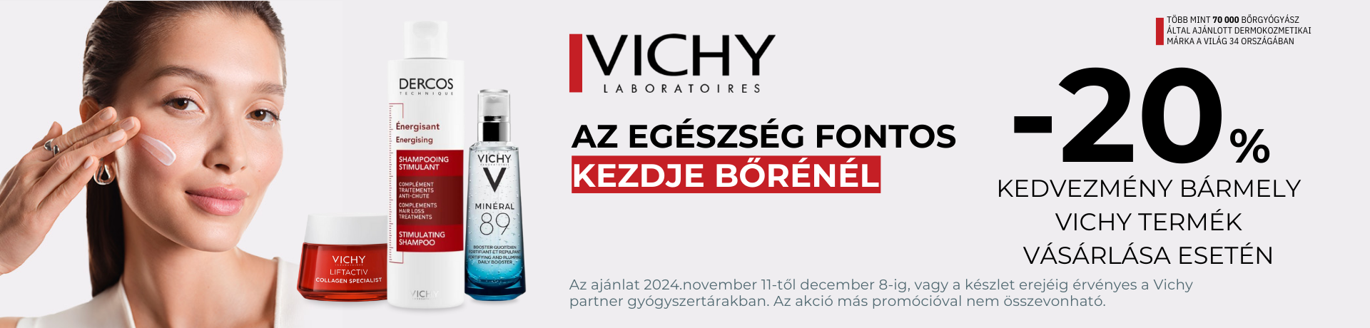 Vichy 20% kedvezmny