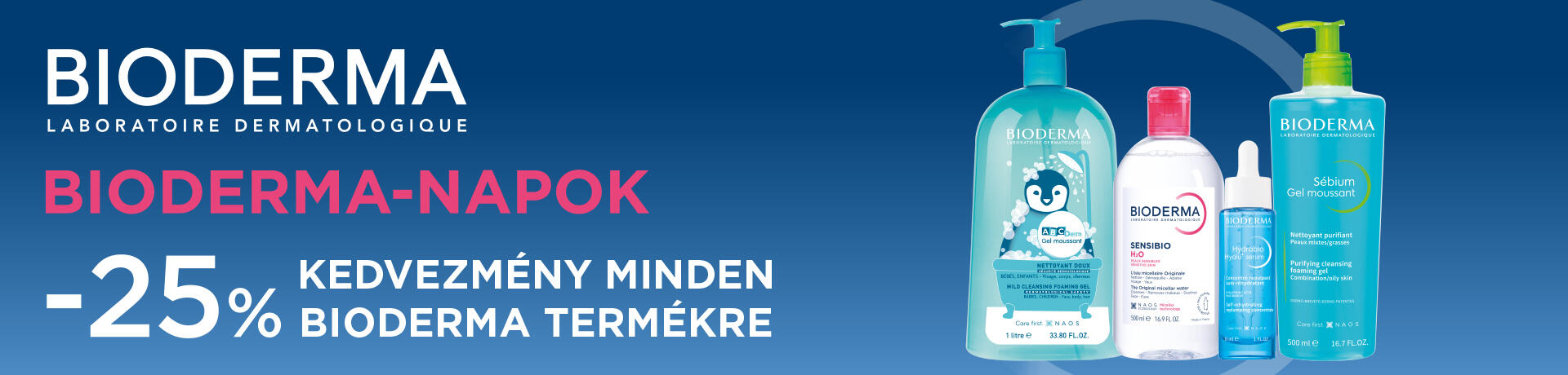 Bioderma akció 25% 12.01-12.31-ig Bioderma akció 25% 12.01-12.31-ig
