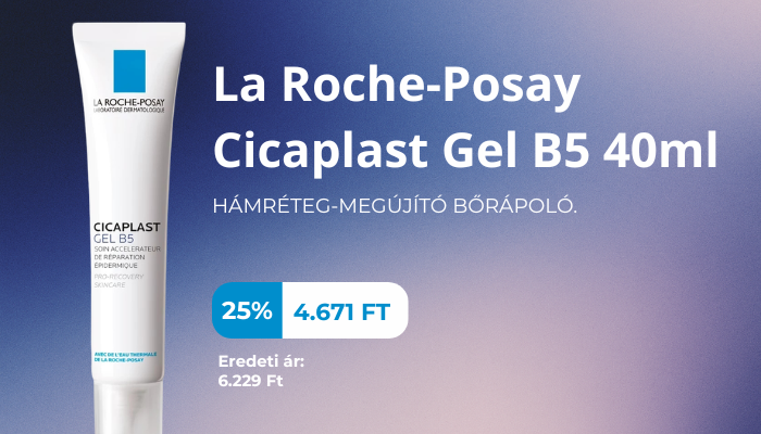 LRP Cicaplast Gel 25% kedvezmény LRP Cicaplast Gel 25% kedvezmény