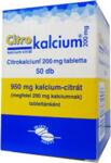 Citrokalcium 200 mg tabletta 50x