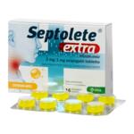 Septolete Extra 3 mg/1 mg szop.tabl. Citrom-Mz 16x