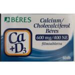 Calcium/Cholecalciferol Bres 600mg/400NE filmtbl. 60x